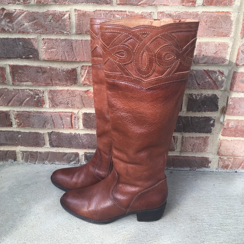 Nurture - Jazelle Tall Leather Boots - 9 1/2 M